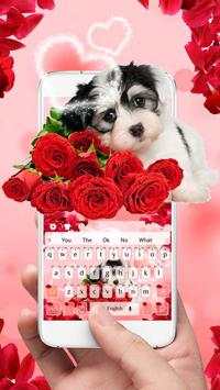 Dog Rose Keyboard Theme screenshot 2