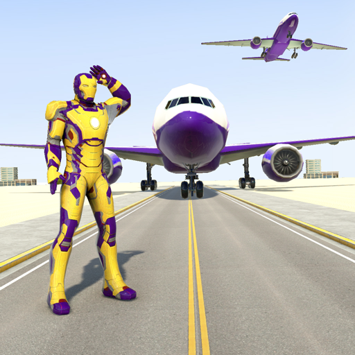 Superhero Airplane Pilot Sim: Airplane Games icon