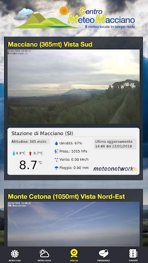 Centro Meteo Macciano screenshot 4