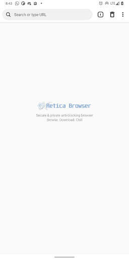 X-Retica:  Browser Anti-Blokir Tanpa VPN screenshot 2