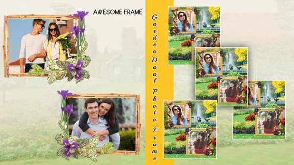 Garden Dual Photo Frame screenshot 2