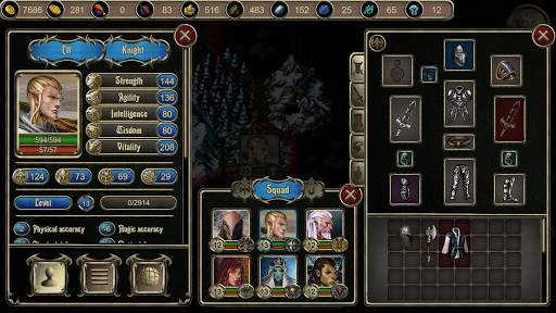 Grim wanderings 2: RPG screenshot 1