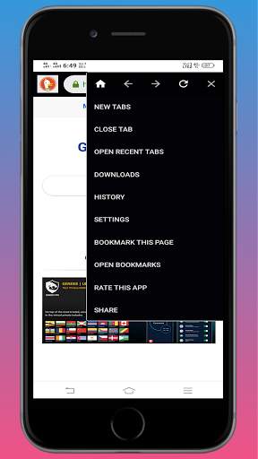 Dark Web Browser screenshot 3