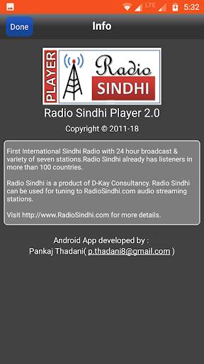 Radio Sindhi Lite screenshot 3