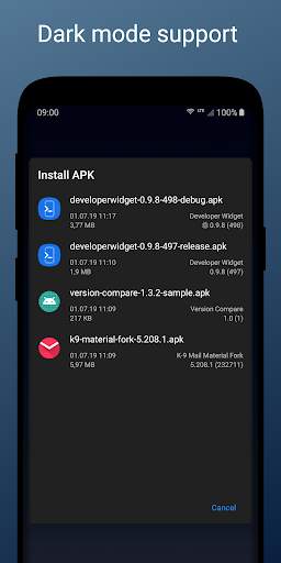 Developer Widget screenshot 5