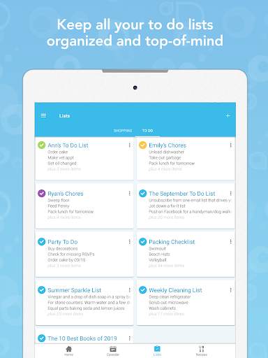 Cozi Family Organizer 9 تصوير الشاشة