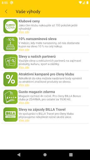 BILLA Czech screenshot 5