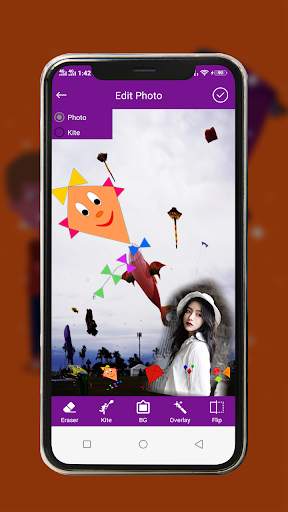 Kite Photo Editor With Frame screenshot 4
