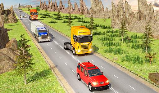 Traffic Highway Truck Racing - Truck Driving screenshot 5