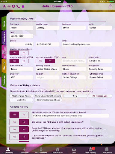 Mobile Midwife EHR Client Port screenshot 20