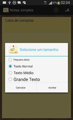 Notas simples screenshot 5
