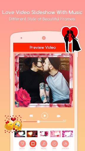 Love Slideshow Maker With Music : Movie Maker screenshot 2