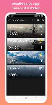 Weather Live : Forecast & Radar скриншот 4