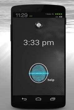 Fingerprint app Lock Simulator screenshot 1