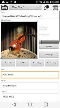 Easy Music Tag Editor скриншот 1