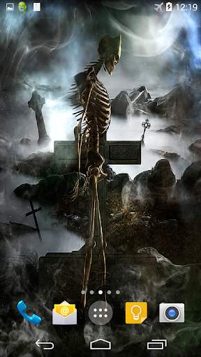 Skeleton Live Wallpaper screenshot 4