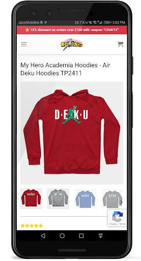 My Hero Academia Shop screenshot 4