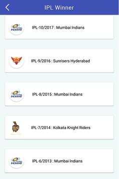 IPL Cricket 2018 screenshot 5