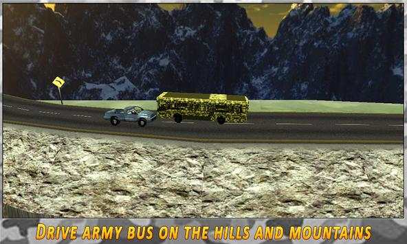 Army Bus Driver Hill Climb screenshot 5