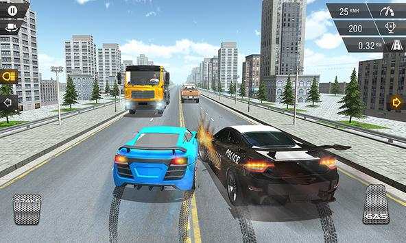 Racing In Police Car screenshot 6
