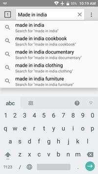 India Browser screenshot 1