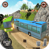Hill Climb Simulator - Bus Mountain Drive 3D icon