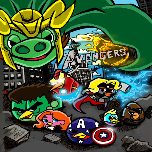 Vengadores Bird  Angry icon