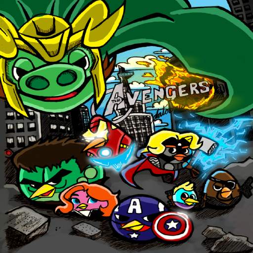 Vengadores Bird  Angry 9.8