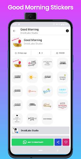 Animated Stickers for WhatsApp - WAStickerApps screenshot 3