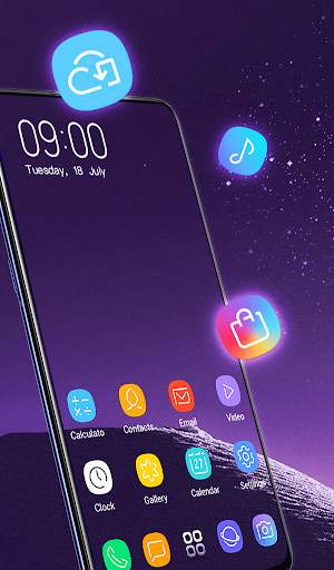 Theme for galaxy note 8 HD Launcher 2018 screenshot 2