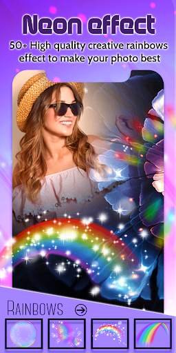 Neon effect Photo screenshot 2