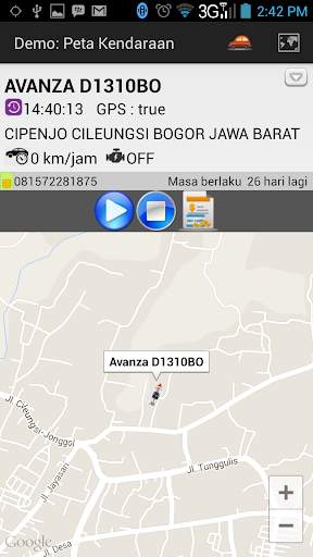 lacak-mobil (GPS Tracker) screenshot 3