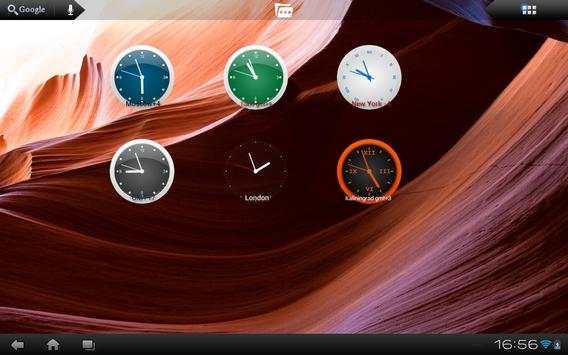 Clock Live Wallpaper lite screenshot 9