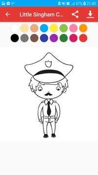 Little Singham Coloring Pages Educational Basics screenshot 2