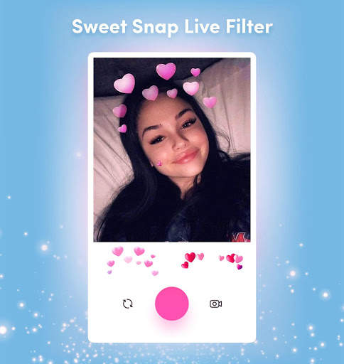 Sweet Snap Live Filter : Snap Cat Face Camera screenshot 1
