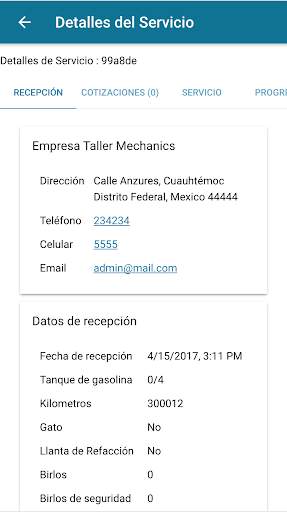 Mecanica MX - Clientes 5 تصوير الشاشة