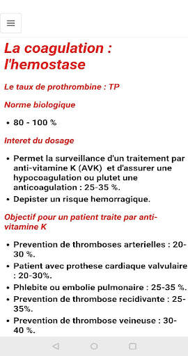 Examens Biologiques screenshot 6