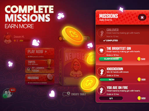 Gin Rummy Extra – Online screenshot 12