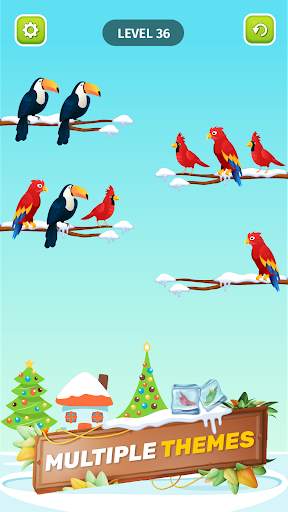 Bird Sort : Color Puzzle Games screenshot 3