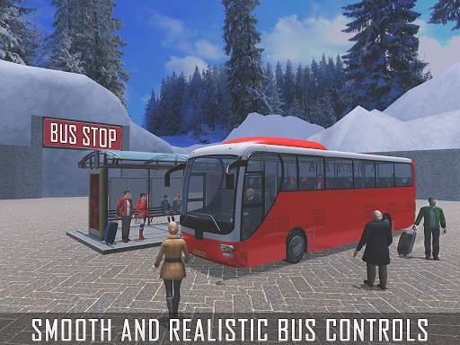 Tourist Coach Bus Uphill Driving screenshot 12