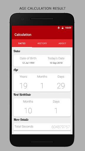 Age Calculator | Date of Birth | Live Seconds screenshot 2