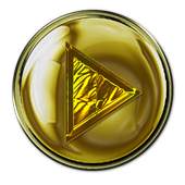 Poweramp Skin Dorado Gold 1.4
