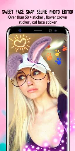 Sweet Face Snap Selfie Photo Camera Editor screenshot 4