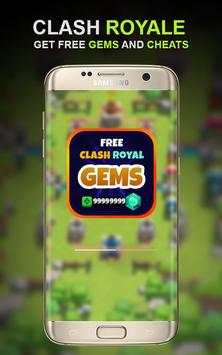 Gems Of Clash Royale Prank screenshot 1