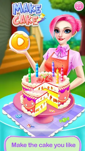 Cake Making Real - Baking Cooking Game screenshot 1