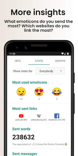 Chat Analyzer for WhatsApp screenshot 4