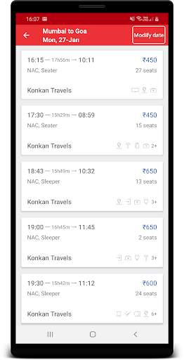 Konkan Travels screenshot 3