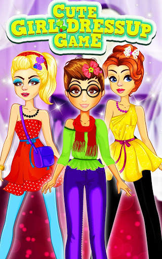 Cute Girl Dress Up Game screenshot 1
