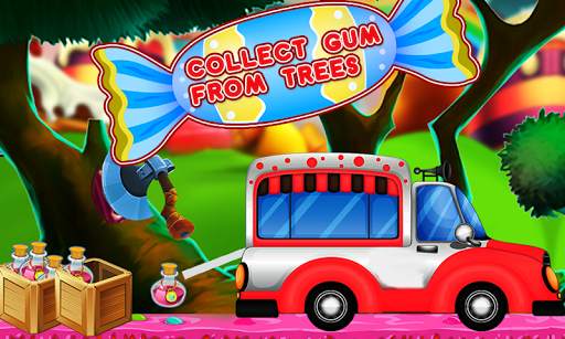 Biggest Bubble Gum Factory Game: Chewing Gum Maker screenshot 1