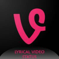 Lyrical Video Status Maker download and share vido logo